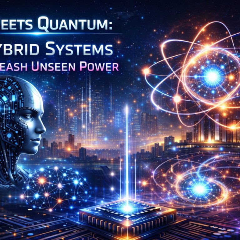 AI Meets Quantum: Hybrid Systems Unleash Unseen Power 1 AI Meets Quantum: Hybrid Systems Unleash Unseen Power